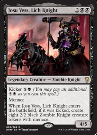 Josu Vess, Lich Knight | Dominaria