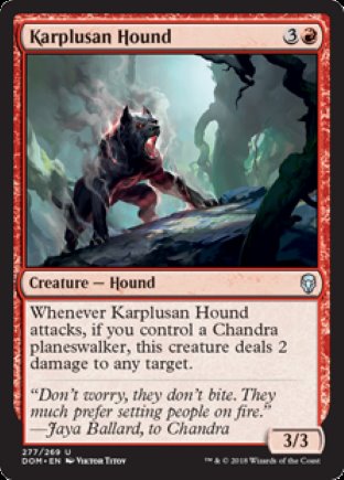 Karplusan Hound | Dominaria