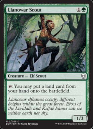 Llanowar Scout | Dominaria