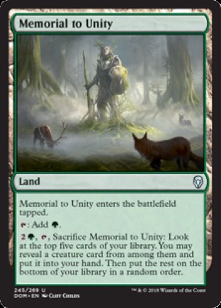 Memorial to Unity | Dominaria