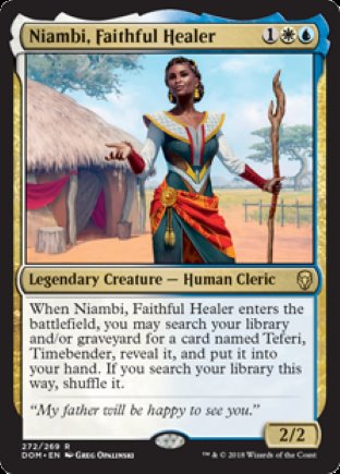 Niambi, Faithful Healer | Dominaria