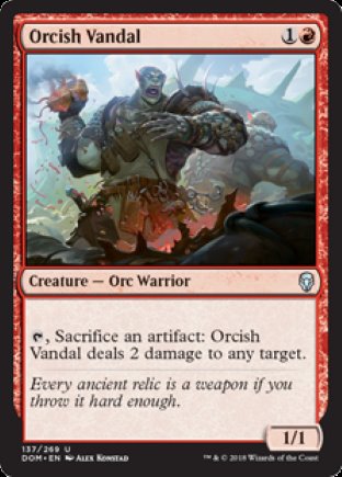 Orcish Vandal | Dominaria