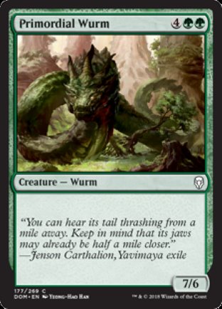 Primordial Wurm | Dominaria