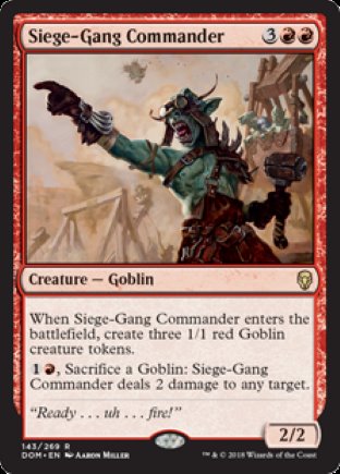 Siege-Gang Commander | Dominaria