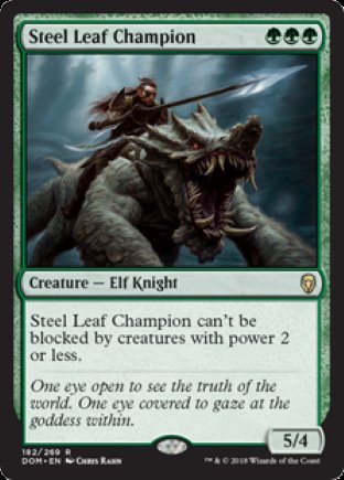 Steel Leaf Champion | Dominaria