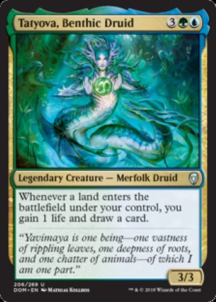 Tatyova, Benthic Druid | Dominaria