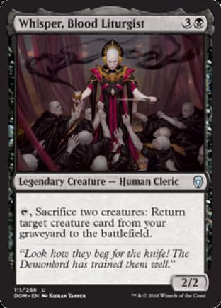 Whisper, Blood Liturgist | Dominaria