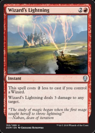 Wizard’s Lightning | Dominaria