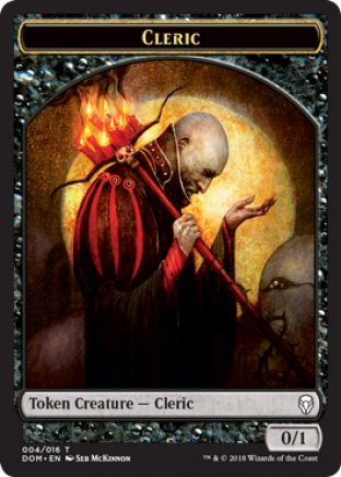 Cleric token | Dominaria