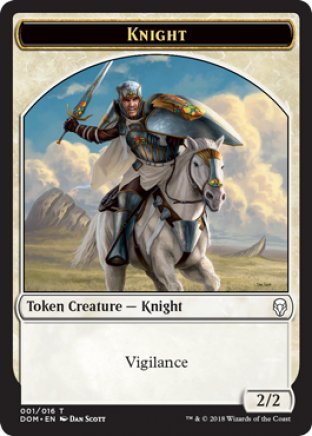 Knight token | Dominaria