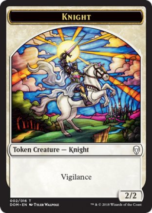 Knight token | Dominaria