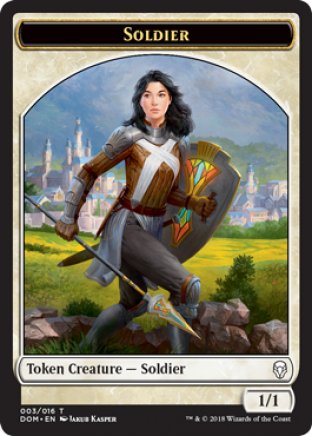 Soldier token | Dominaria