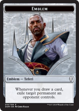 Teferi, Hero of Dominaria emblem | Dominaria