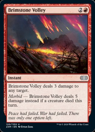 Brimstone Volley | Double Masters