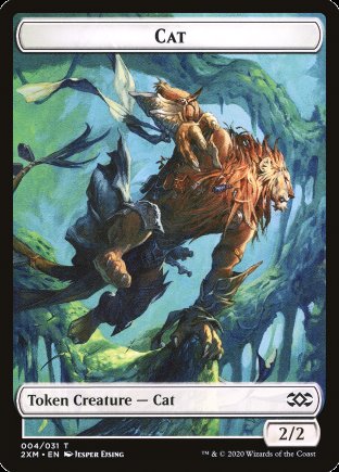 Cat token | Double Masters