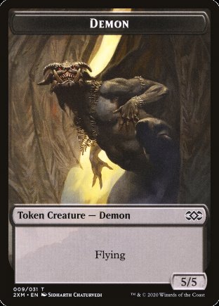 Demon token | Double Masters