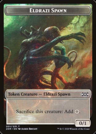 Eldrazi Spawn token | Double Masters