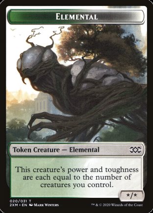 Elemental token | Double Masters