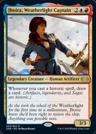Jhoira, Weatherlight Captain | Double Masters