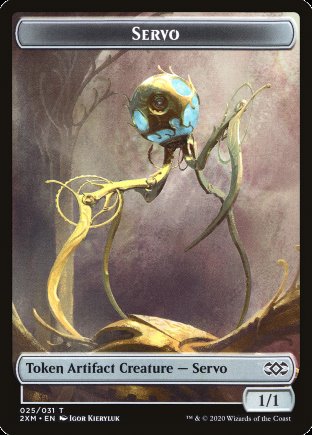 Servo token | Double Masters