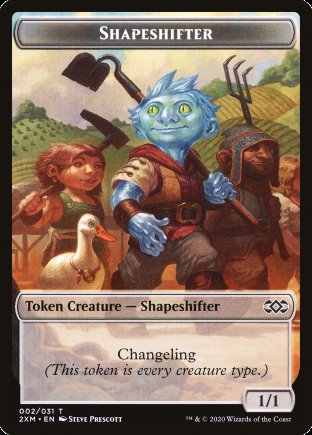 Shapeshifter token | Double Masters