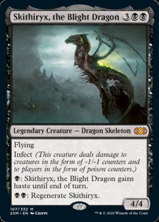 Skithiryx, the Blight Dragon | Double Masters
