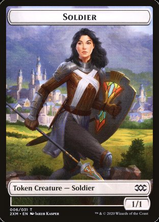 Soldier token | Double Masters