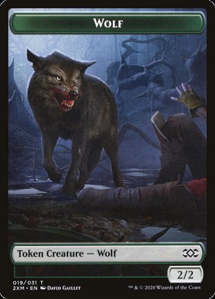 Wolf token | Double Masters