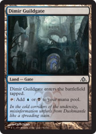 Dimir Guildgate | Dragons Maze