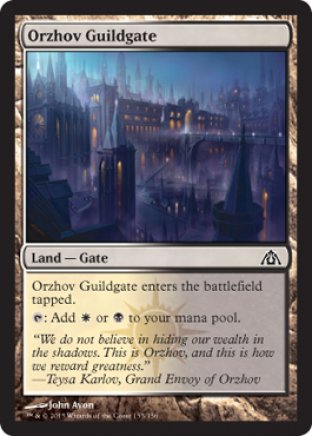 Orzhov Guildgate | Dragons Maze