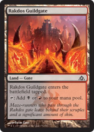 Rakdos Guildgate | Dragons Maze