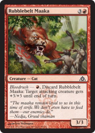 Rubblebelt Maaka | Dragons Maze