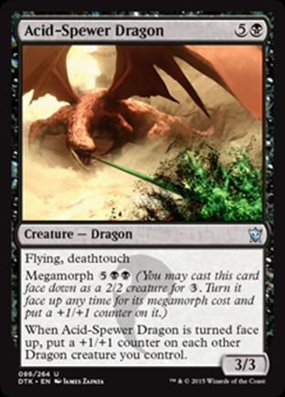 Acid-Spewer Dragon | Dragons of Tarkir