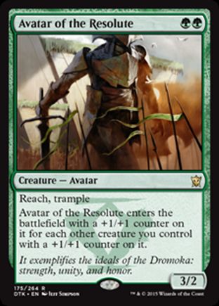 Avatar of the Resolute | Dragons of Tarkir