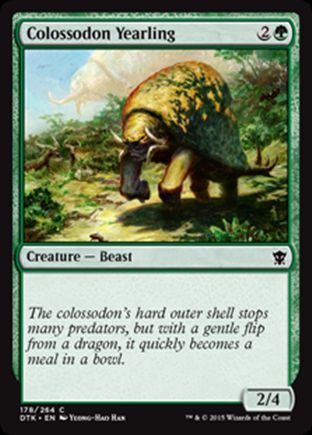 Colossodon Yearling | Dragons of Tarkir
