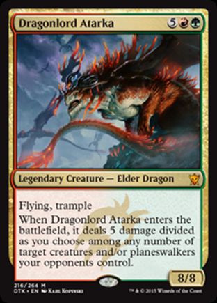 Dragonlord Atarka | Dragons of Tarkir