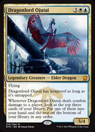Dragonlord Ojutai | Dragons of Tarkir