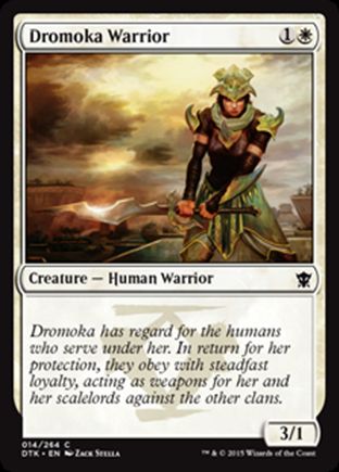 Dromoka Warrior | Dragons of Tarkir
