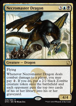 Necromaster Dragon | Dragons of Tarkir