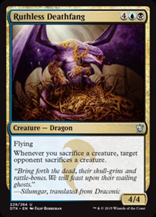 Ruthless Deathfang | Dragons of Tarkir