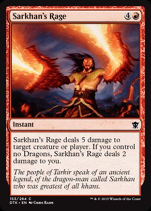 Sarkhan’s Rage | Dragons of Tarkir