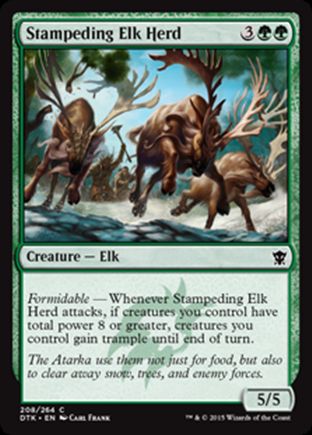 Stampeding Elk Herd | Dragons of Tarkir