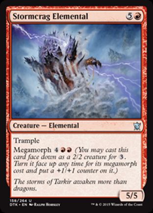 Stormcrag Elemental | Dragons of Tarkir