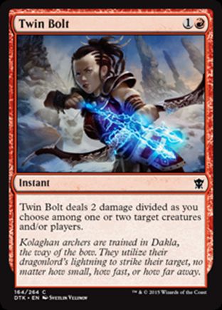 Twin Bolt | Dragons of Tarkir