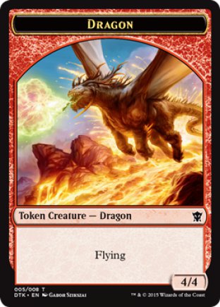 Dragon token | Dragons of Tarkir