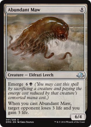 Abundant Maw | Eldritch Moon