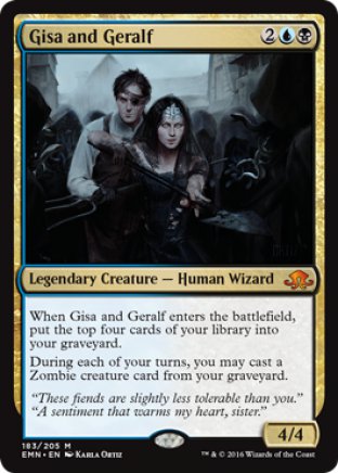 Gisa and Geralf | Eldritch Moon