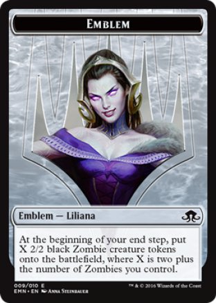 Liliana, the Last Hope emblem | Eldritch Moon