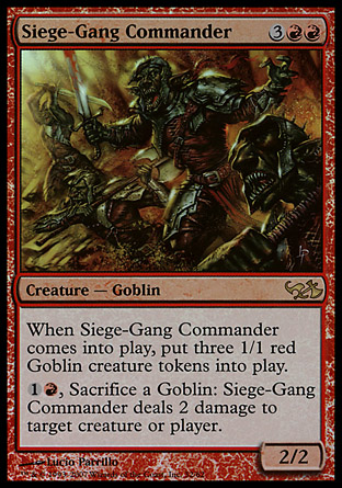 Siege-Gang Commander | Elves vs Goblins