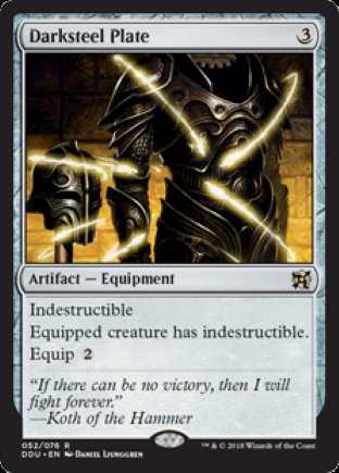 Darksteel Plate | Elves vs Inventors